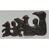 Very Fine Haida Carving Unknown Artist Argillite