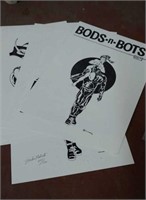 Set of Bods-N-Bots Prints