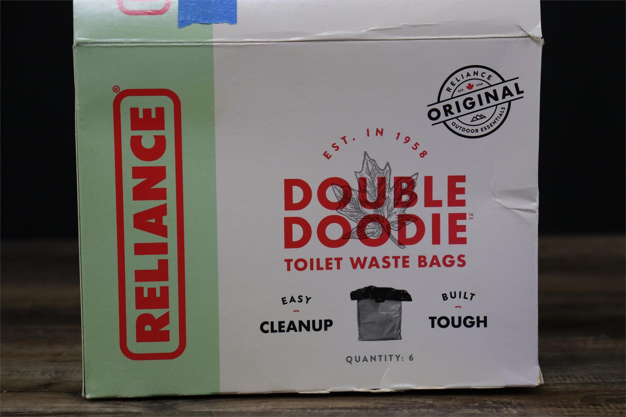 Reliance Double Doodie Toliet Waste Bags