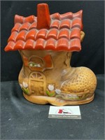 Ceramic Homemade Tollhouse Boot Cookie Jar