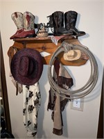 Southwest Decor Rope, Hat, Kid Boots, More