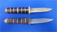 (2) Small Hand Made Knives