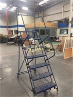7 Step Rolling Ladder