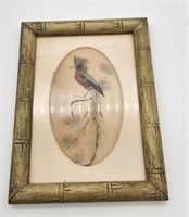 Vintage Feather Art Bird