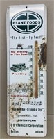 C D Plant Foods thermometer *Boston IN*