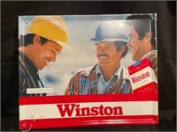 1981 RJ Reynolds Tobacco Co. Winston Filters Metal