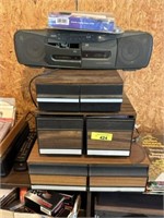 Cassettes & CDs, holders