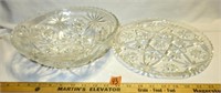 1960's Anchor Hocking Star of David Serving Plate&