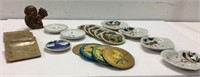 Collection of Vintage Coasters and Dishes Y10C