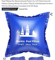 MSRP $16 Pool Pillow