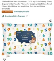 MSRP $14 Toddler Pillow