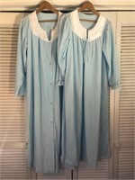 VINTAGE CAROLE 2PC NIGHTGOWN SET MEDIUM