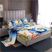 Twin Seahorse Bed Sheet Set
