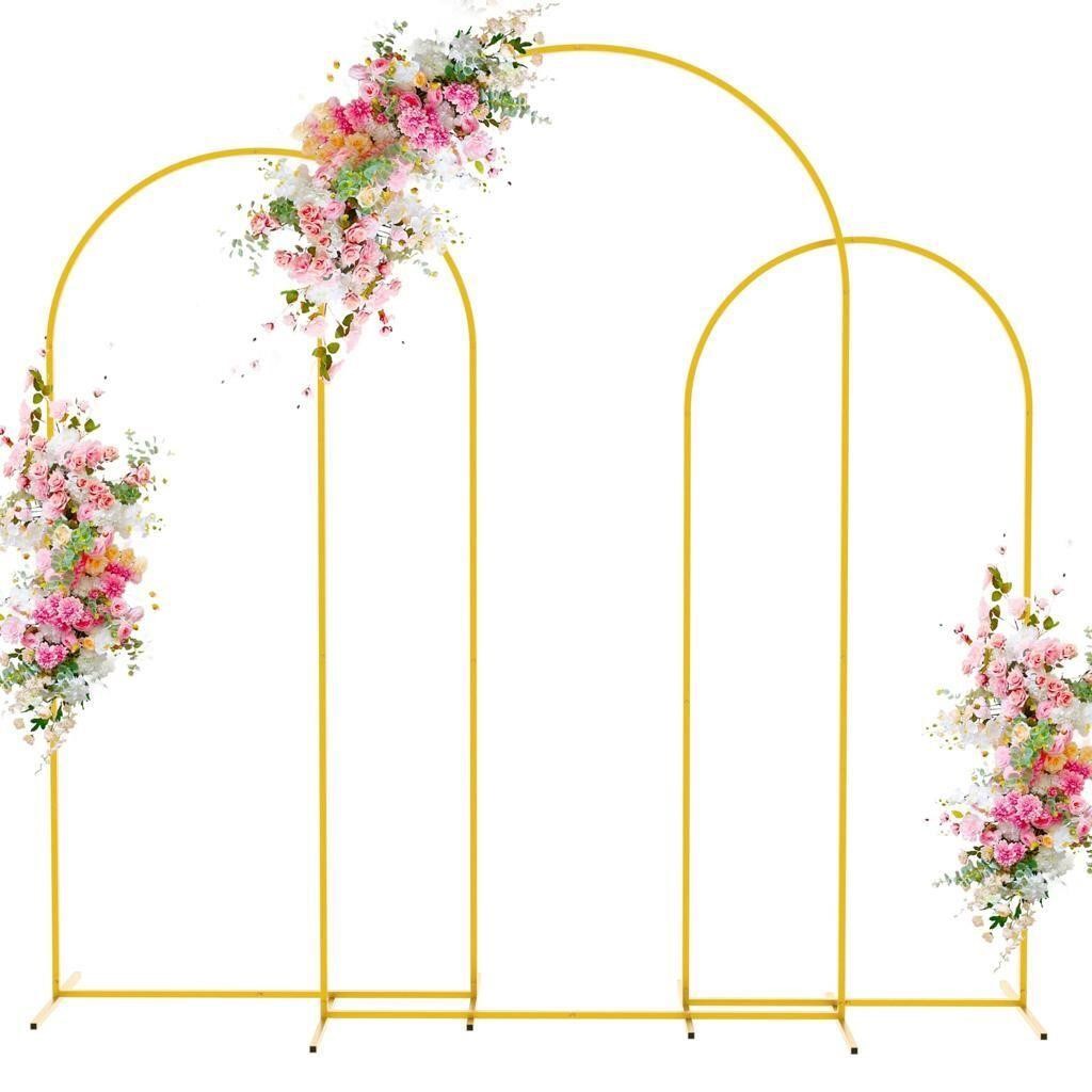 Wokceer Wedding Arch Backdrop Stand 7.2FT,