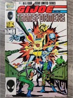 GI Joe and the Transformers #1 (1987)1st X-OVER +P