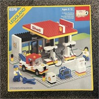Vintage Lego Legoland 6378 Service Station Set