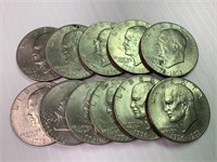 11-One Dollar 1776-1976 B-Centennial Ike Dollars