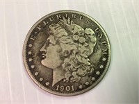 Morgan Silver Dollar 1901-s