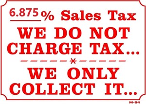 Sales Tax applies unless you have provided us
