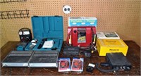 Lot: 2 CB's, multimeters, Sears Speed Control, etc