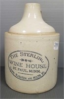 Red Wing stoneware jug - Sterling Wine House,