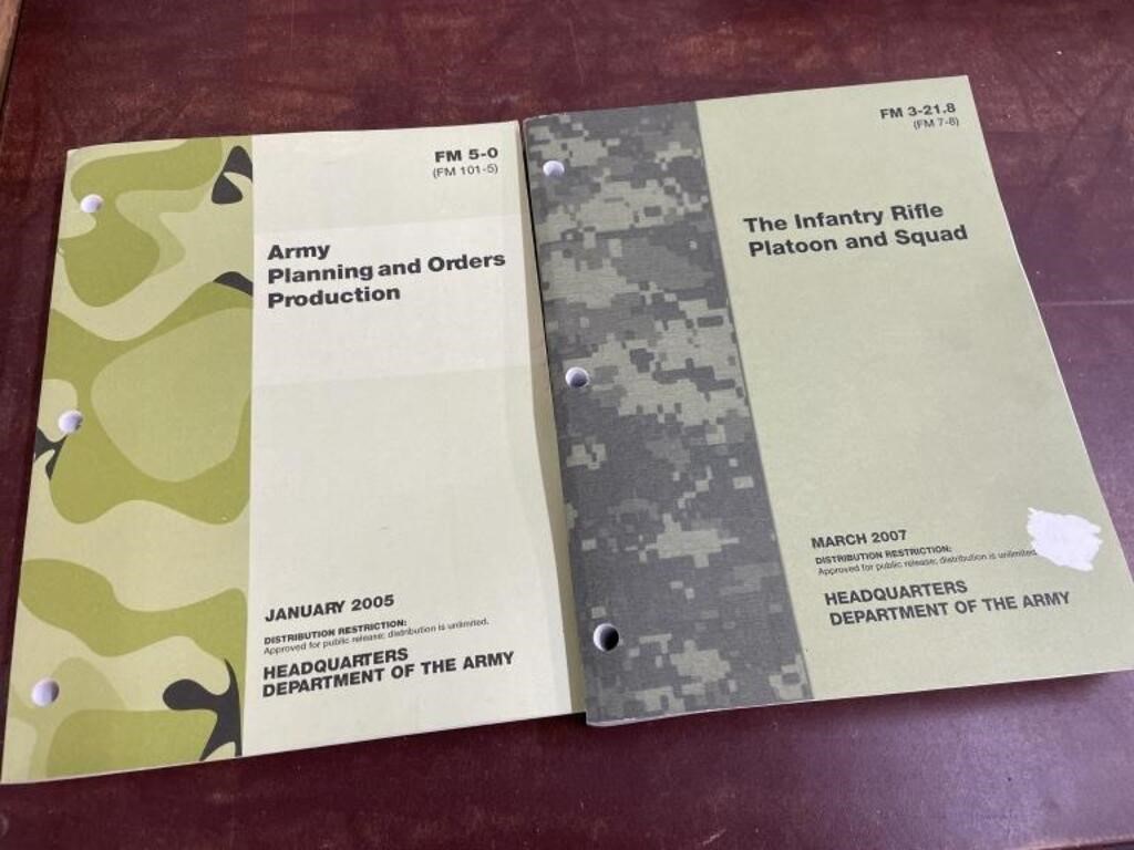 2 military handbooks