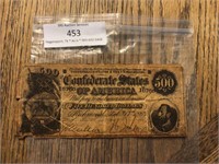 1864 Confederate Note