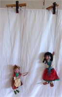 Vintage marionettes.