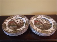 Johnson Brother Desert Plates 14