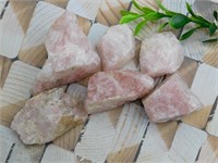 ROSE QUARTZ ROCK STONE LAPIDARY SPECIMEN