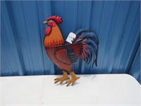 Tin Rooster with Tag still attached