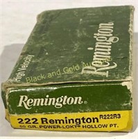 222 Remington 50 Gr 20 Rounds