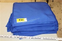 193 blue fabric napkins