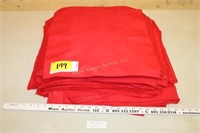 197 Red fabric napkins