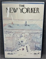 1976 Steinberg The New Yorker Poster