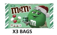 M&M'S MINT 260.8g BAGS X3
