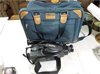 Sanyo Movie Camera & Bag