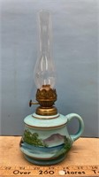 Oil Lamp (12" To Top Of Chimney)