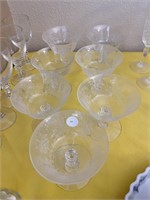 DR - Crystal Cocktail Glasses