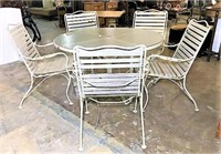 Painted Metal Patio Set