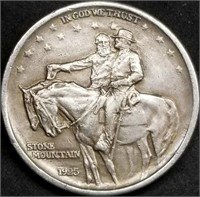1925 Stone Mountain Silver Comm. Half Dollar BU