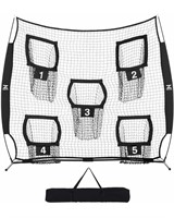 $73 7 x 7ft Football Trainer Throwing Net