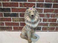 Collie 15" Tall Dog Statue