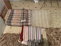 3 VINTAGE RUGS