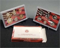 2004 Eleven Coin Silver Proof Set