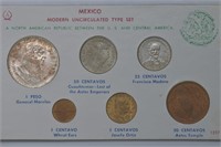 3 - Mexico UNC Type Sets