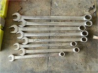 8 Combination Wrenches Matco, & More