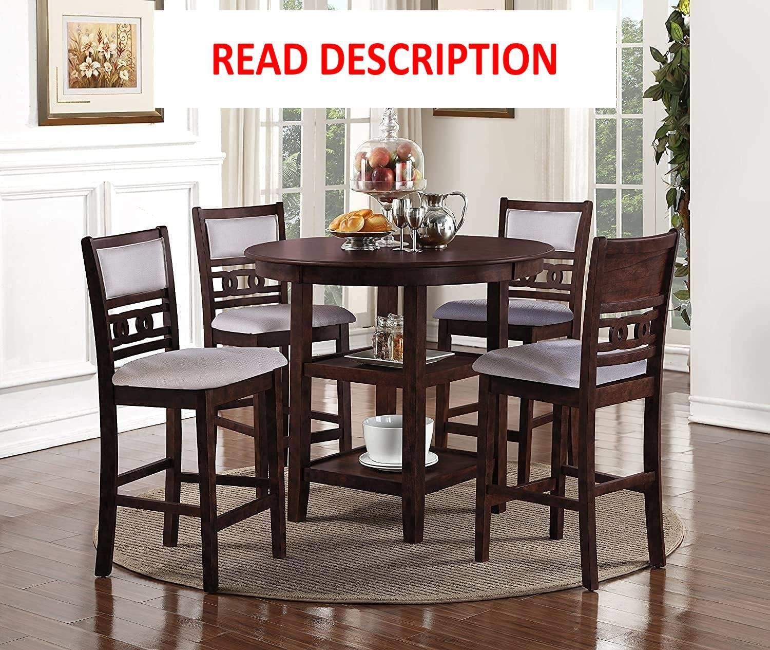 New Classic Furniture Gia 5-Piece 42.25 Set