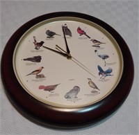 Working Bird Clock Different Bird Sings Hourly