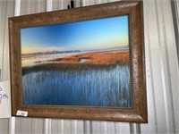 Framed oil Painting